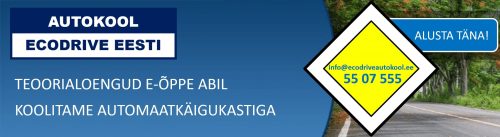Autokool Tallinnas Automaatkäigukastiga